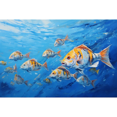 Fish Canvas on Canvas